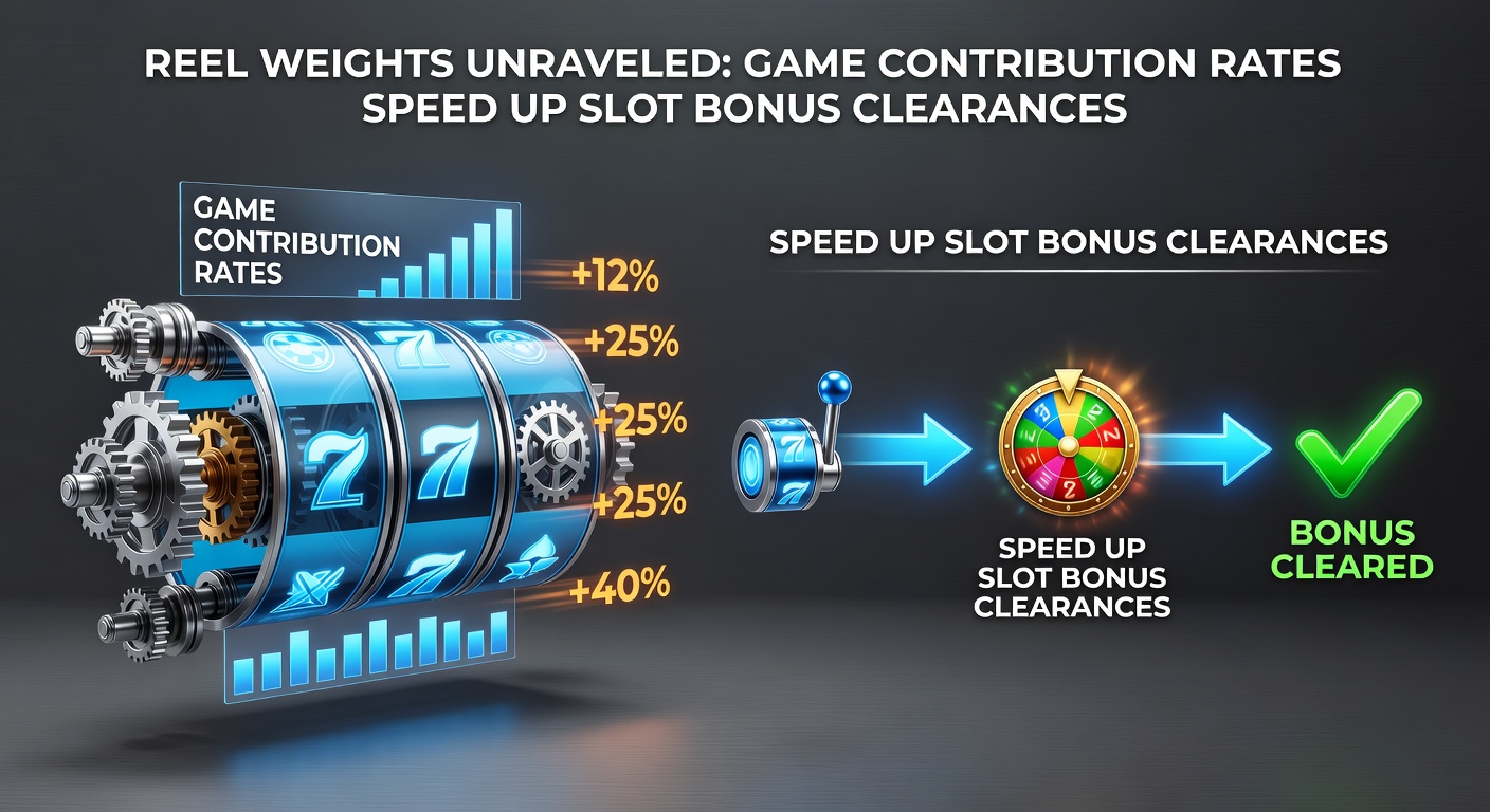 Infographic breaking down reel weight probabilities alongside contribution rate charts, showing accelerated bonus progress bars